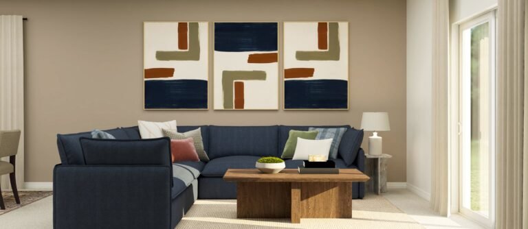 Lennar's own rendering of the family room in the Jefferson floor plan. A rendering supplied by the builder, not a photograph of a completed home at Turnleaf.