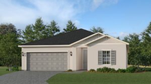 Lennar Bartik exterior elevation at Turnleaf in Punta Gorda, Florida