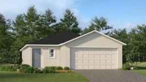 Lennar Belmont exterior elevation at Turnleaf in Punta Gorda, Florida
