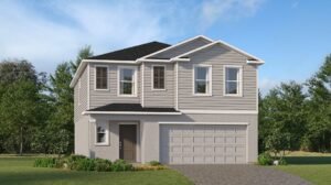 Lennar Edison exterior elevation at Turnleaf in Punta Gorda, Florida