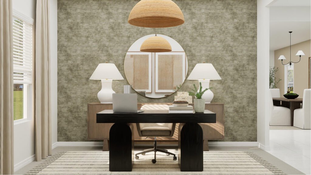 Lennar's own rendering of the loft in the Goodall floor plan. A rendering supplied by the builder, not a photograph of a completed home at Turnleaf.